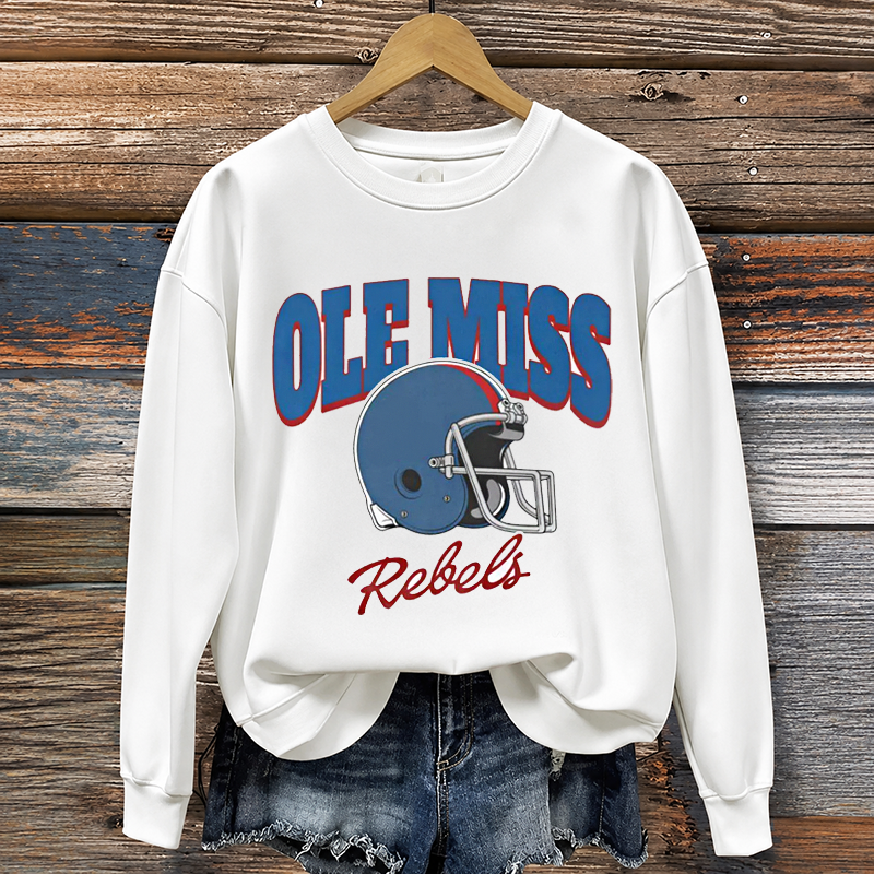 Ole Miss Football Fan Sweatshirt
