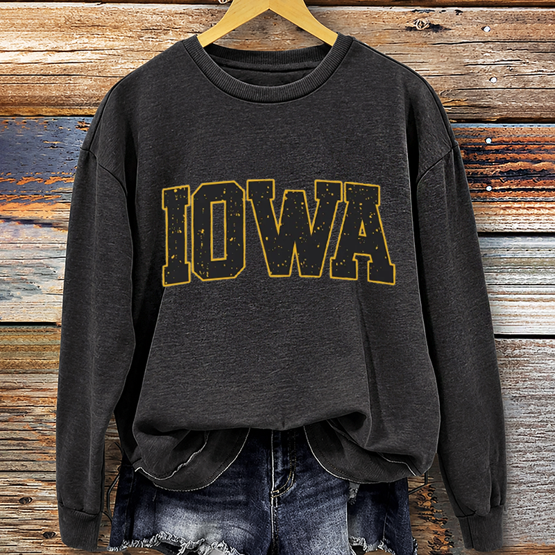 Iowa Football Fan Sweatshirt
