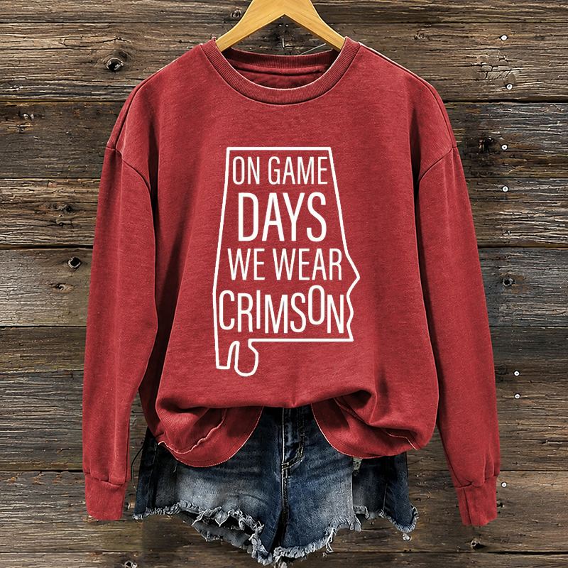 Alabama Football Fan Sweatshirt