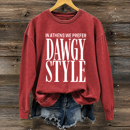 Georgia Football Fan Sweatshirt