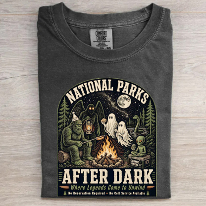 Funny Camping Paranormal T-shirt