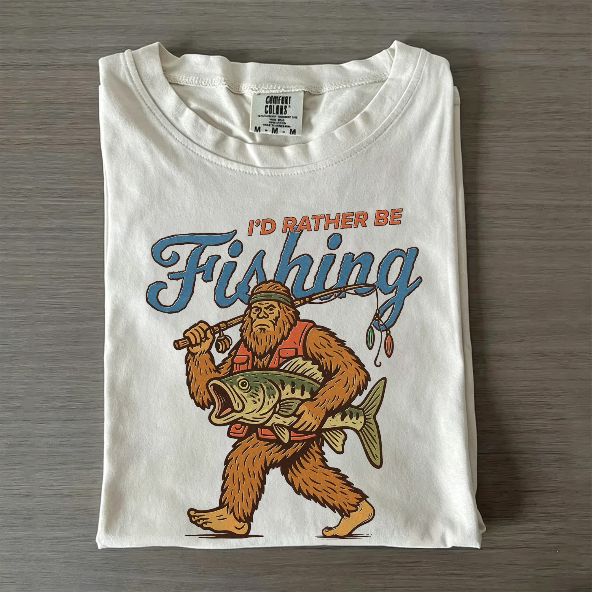 I'd Rather Be Fishing T-shirt