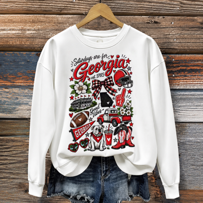 Georgia Football Fan Sweatshirt