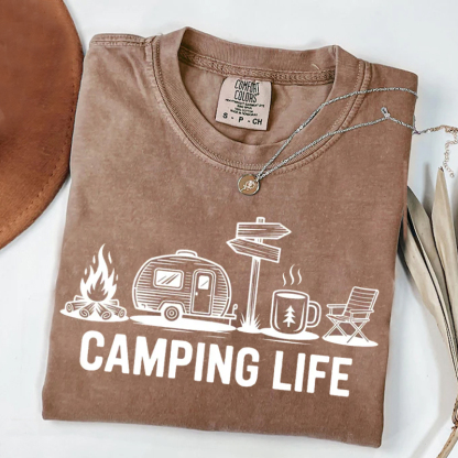 Camper Under Stars T-shirt
