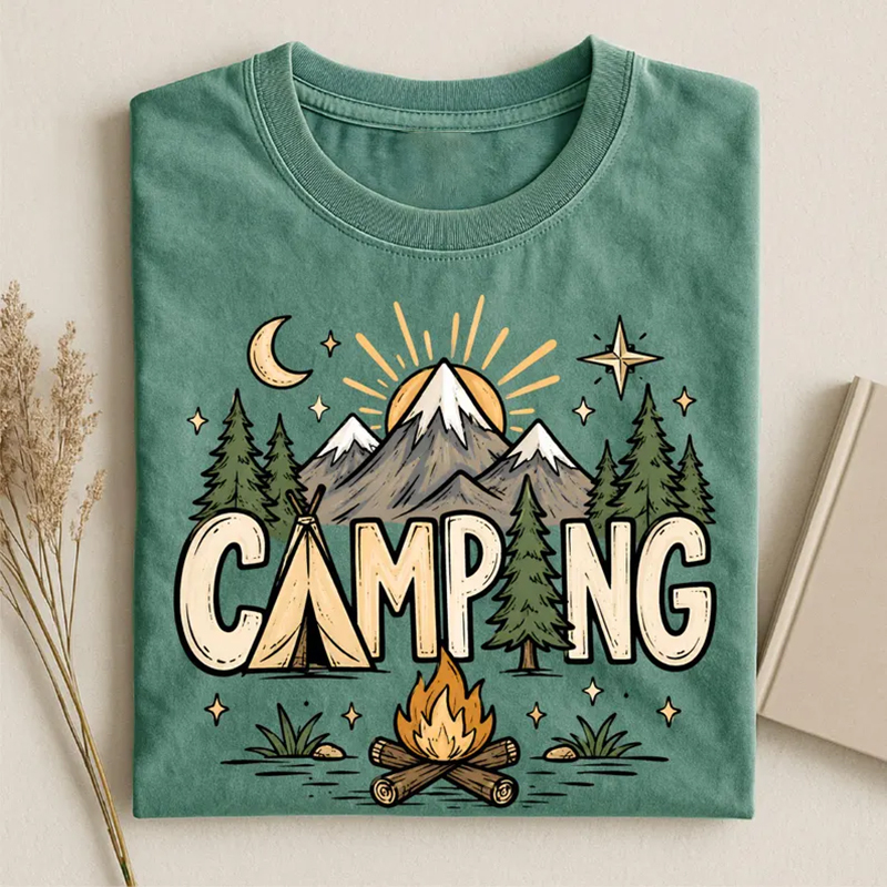 Vintage Camp Vibes T-shirt