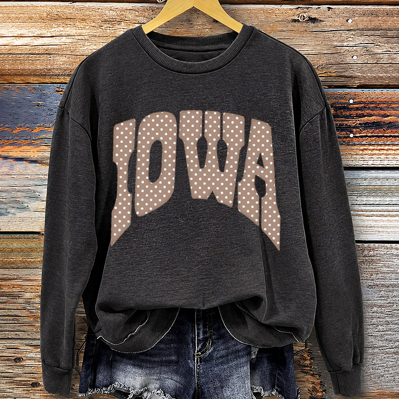 Iowa Football Fan Sweatshirt