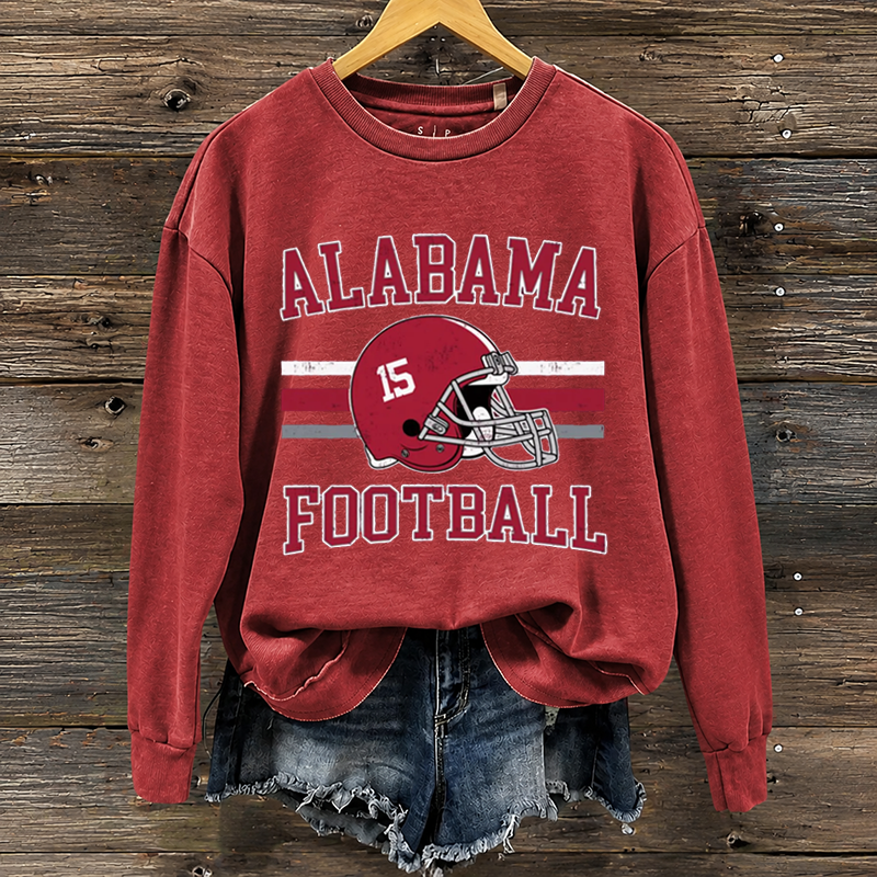 Alabama Crimson Tide Football Fan Sweatshirt