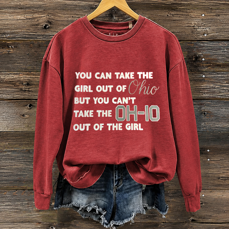 Ohio Girl Ohio State Football Sweatshirt