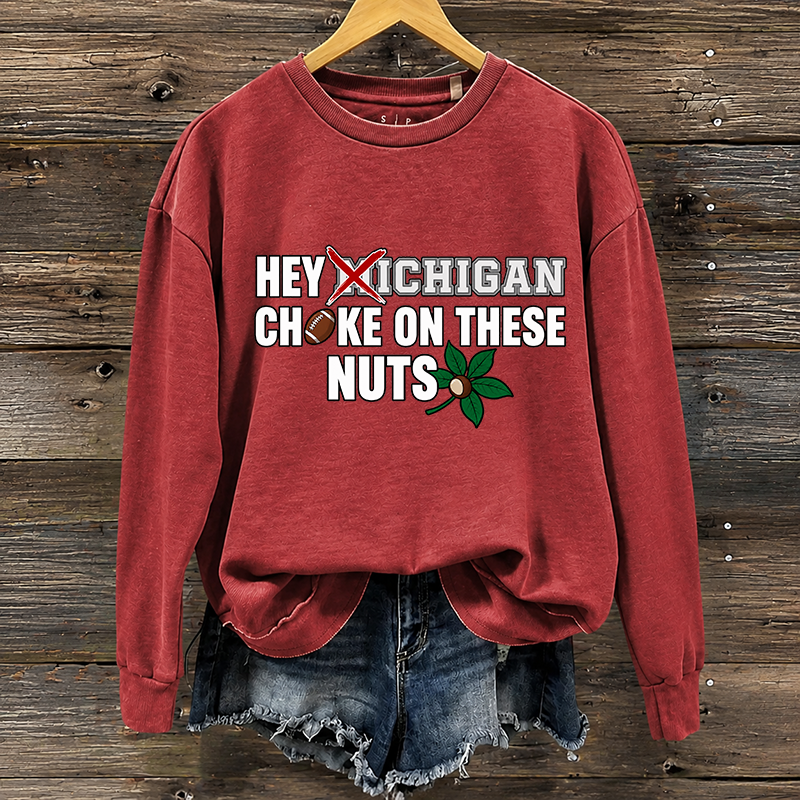 Michigan Rivalry Ohio Ohio State Football Sweatshirt