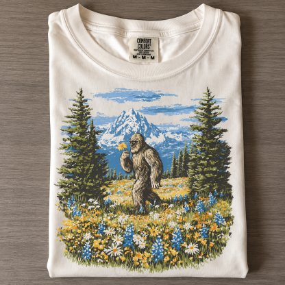 Vintage Bigfoot Wildflower Shirt