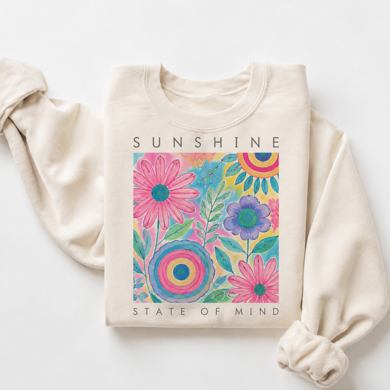 Sunshine Floral Sweatshirt
