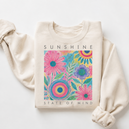 Sunshine Floral Sweatshirt