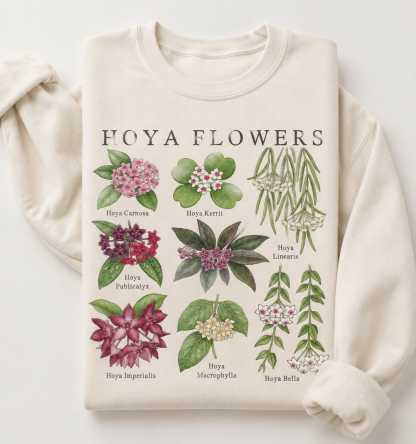 Vintage Hoya Plant Sweatshirt