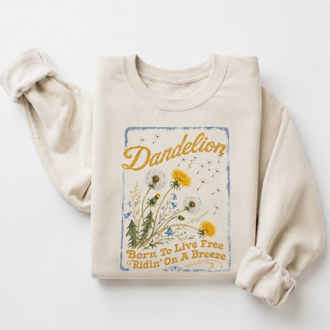 Dandelion Country Music Sweatshirt