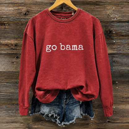 Go Bama Alabama Crimson Tide Football Fan Sweatshirt