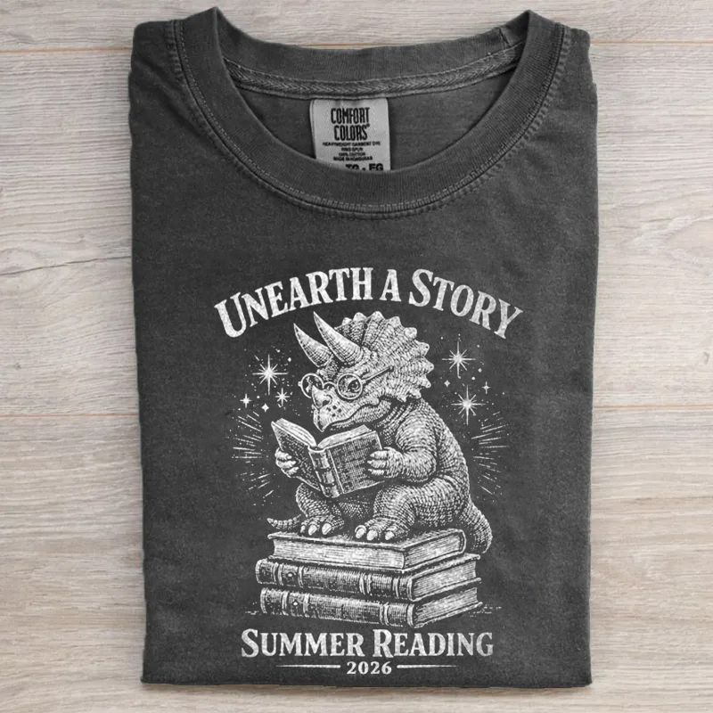 Funny Unearth The Story Summer Reading 2026 T-shirt