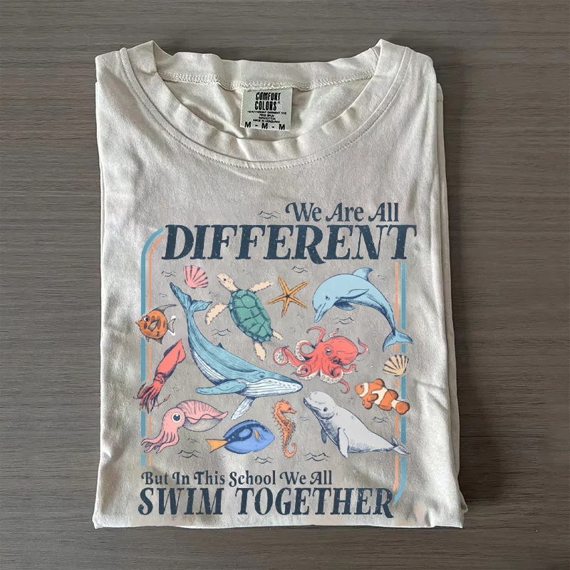 We All Swim Together T-shirt
