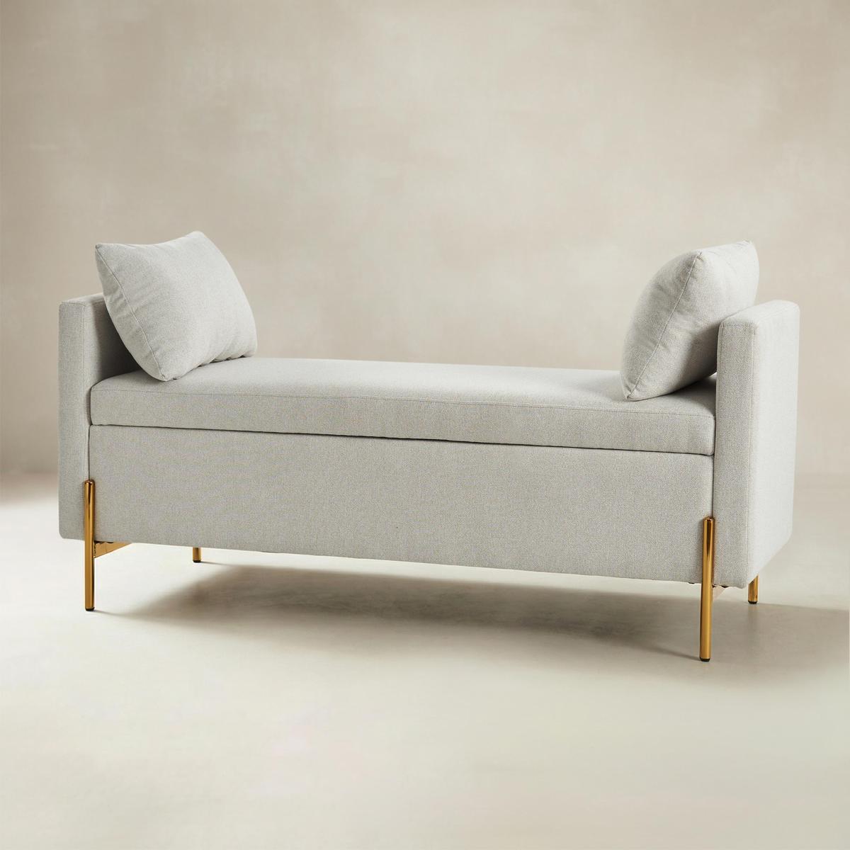 Arvid Flip Top Upholstered Storage Bench