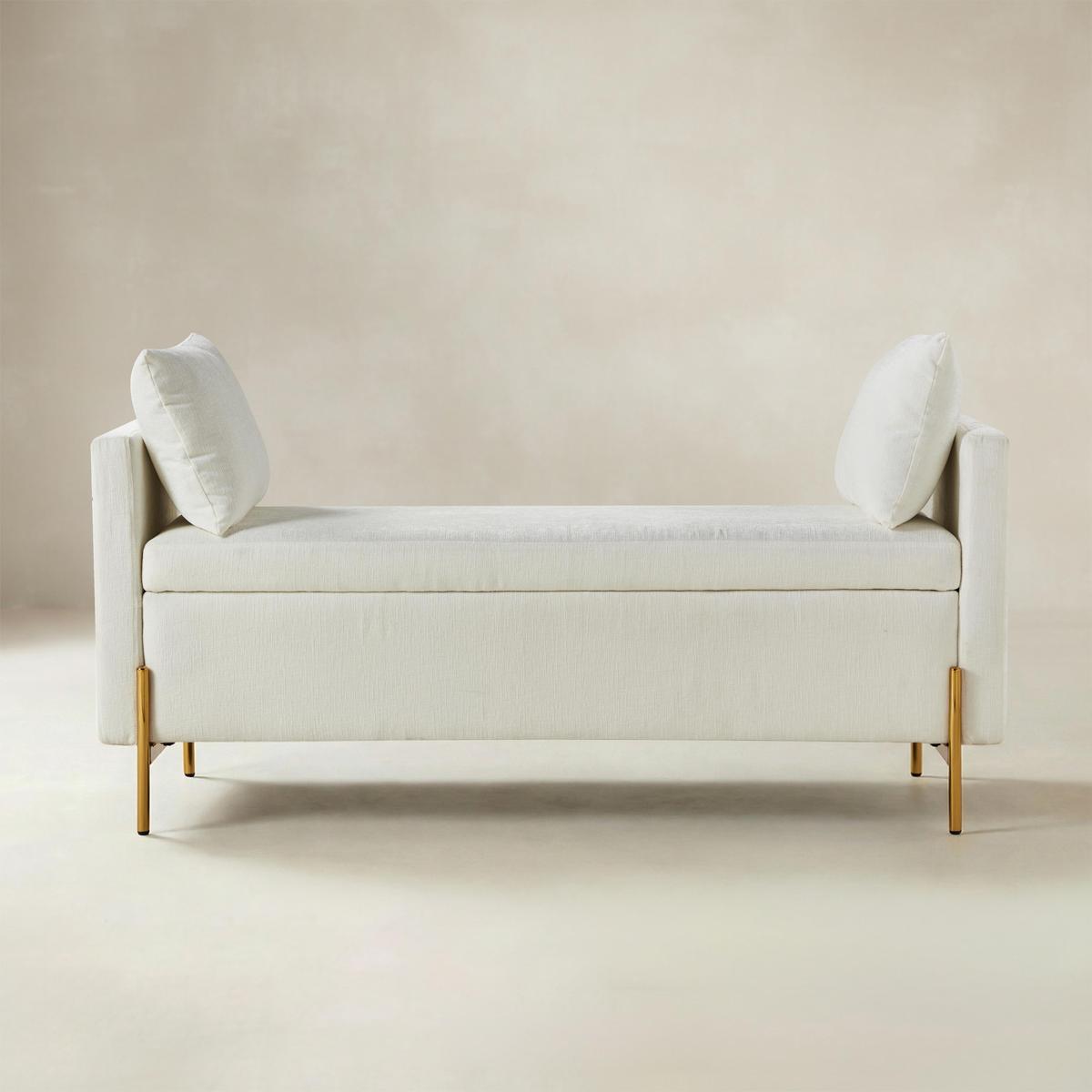 Arvid Flip Top Upholstered Storage Bench