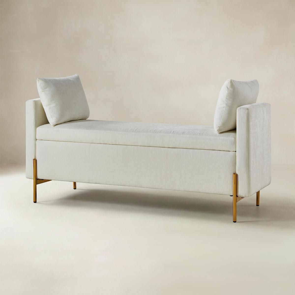 Arvid Flip Top Upholstered Storage Bench