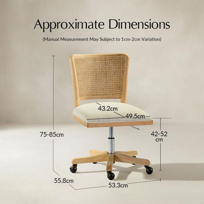 Blanca Cane Task Chair