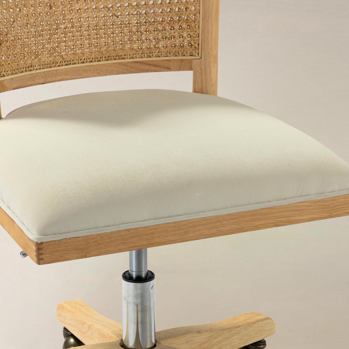 Blanca Cane Back Swivel Adjustable Height Office Chair