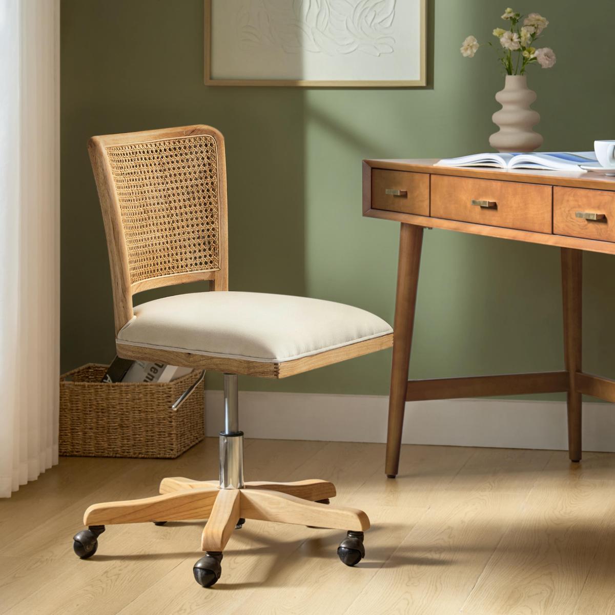 Blanca Cane Task Chair