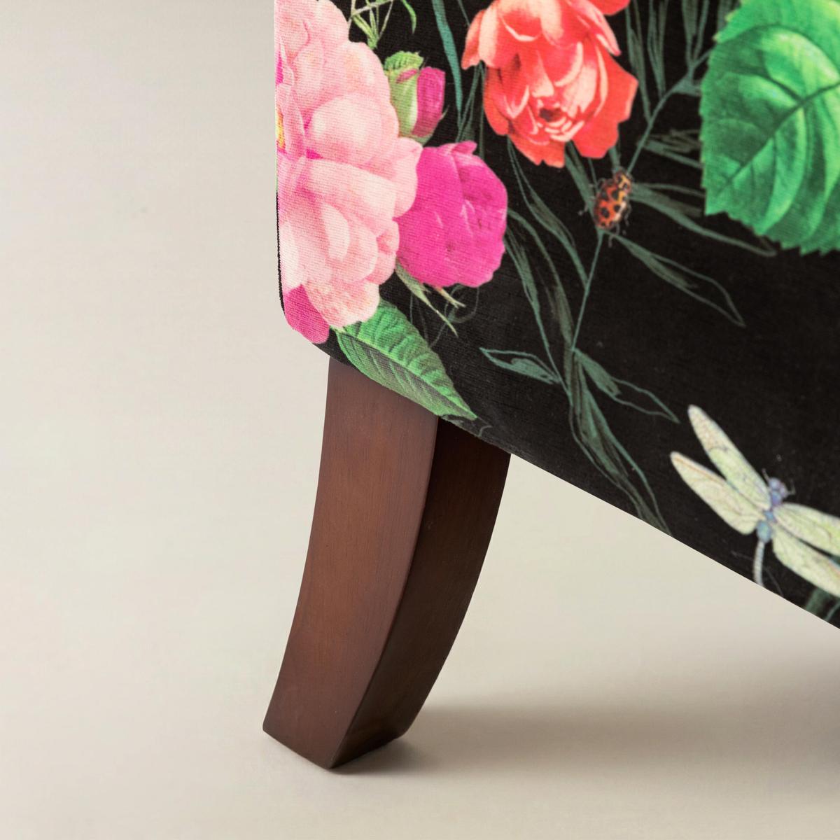 Felix Wingback Armchair with Sturdy Spindle Legs