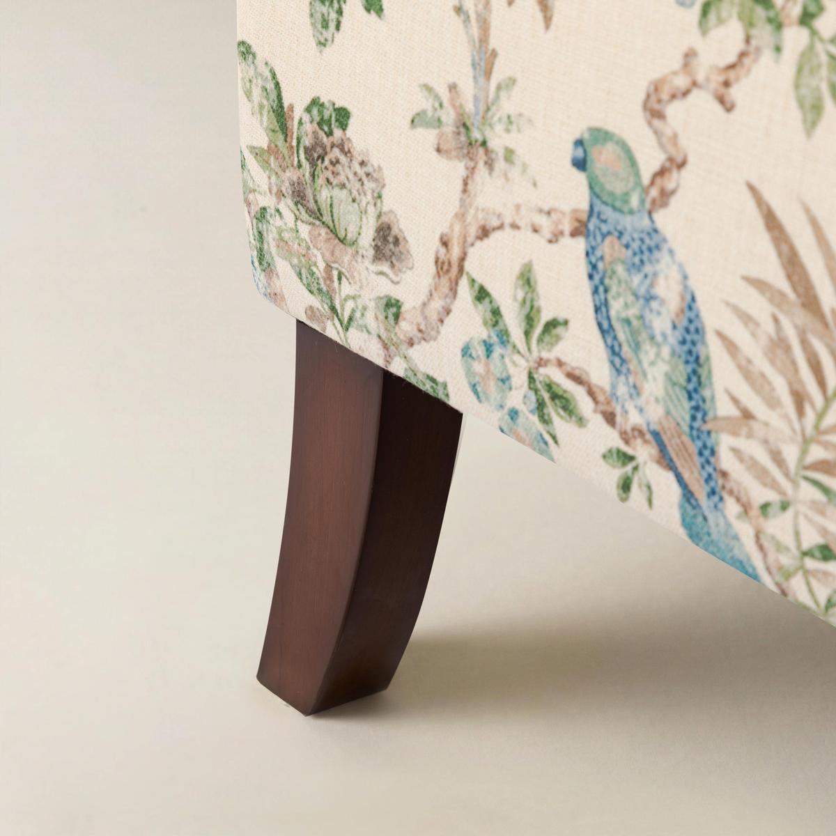 Felix Wingback Armchair with Sturdy Spindle Legs