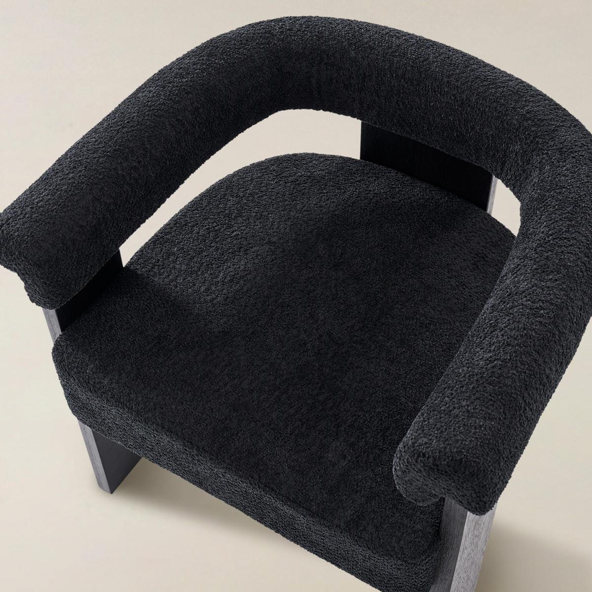 Modern Solid Wood Base Dining Chair