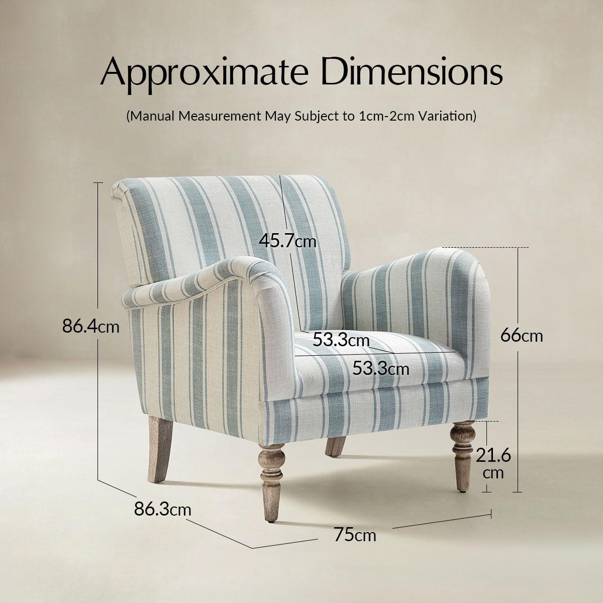 Quentin Modern Comfort Upholstered Armchair