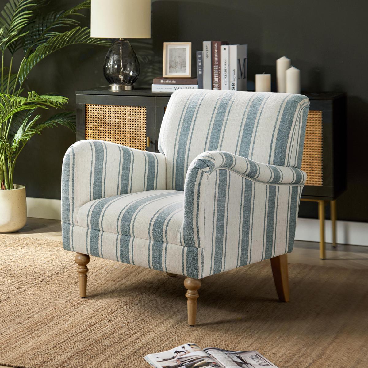 Quentin Modern Comfort Upholstered Armchair