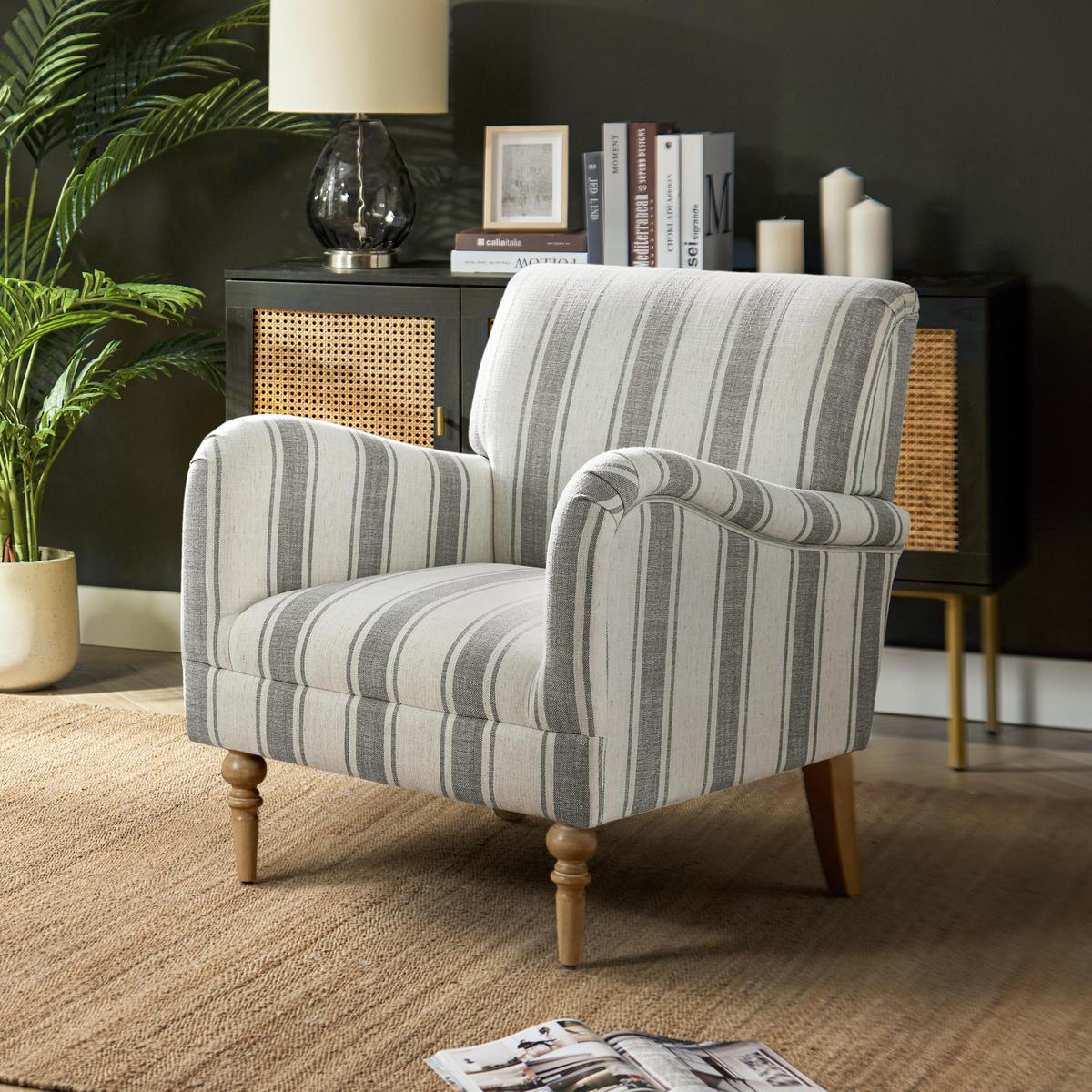 Quentin Upholstered Armchair - HULALA HOME
