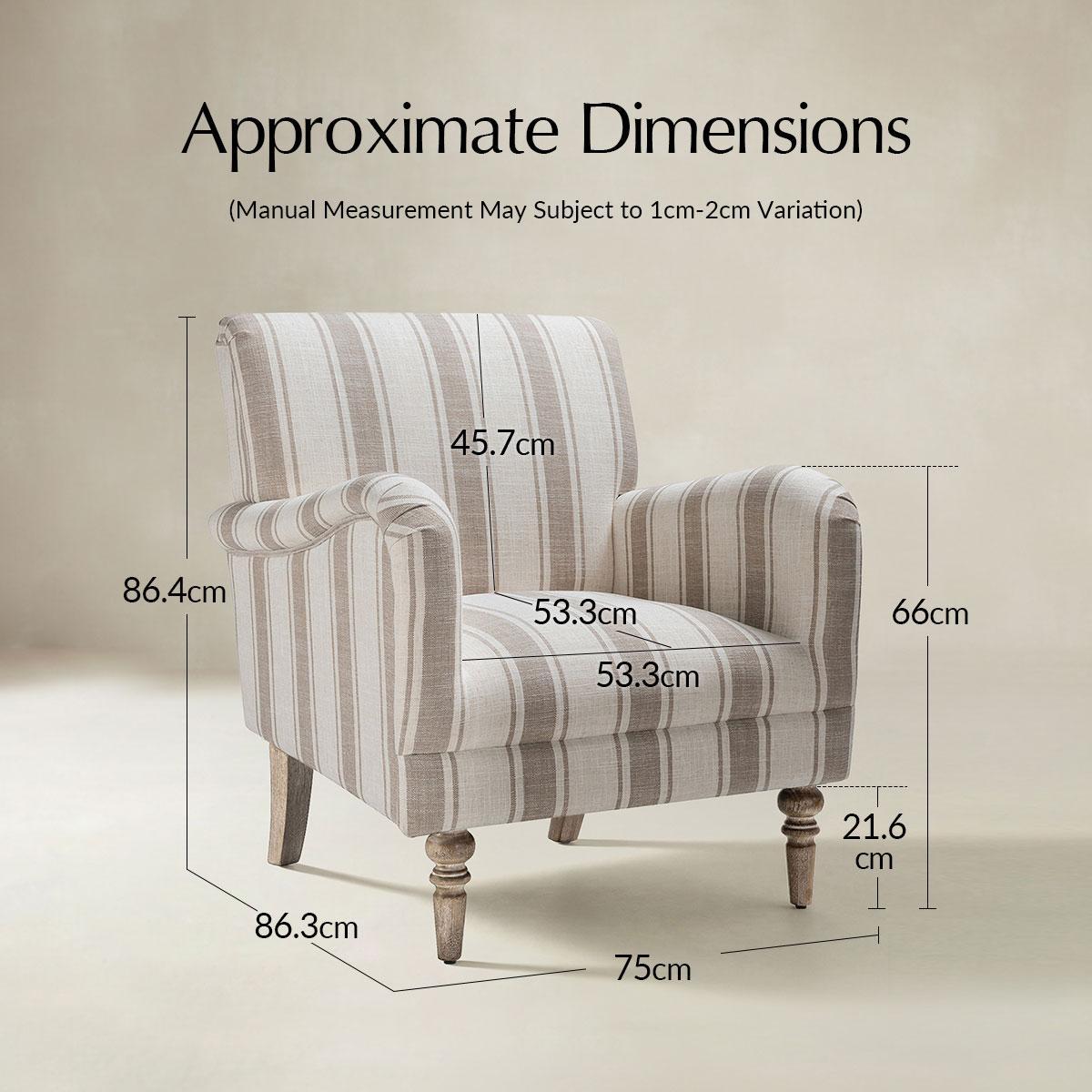 Quentin Modern Comfort Upholstered Armchair