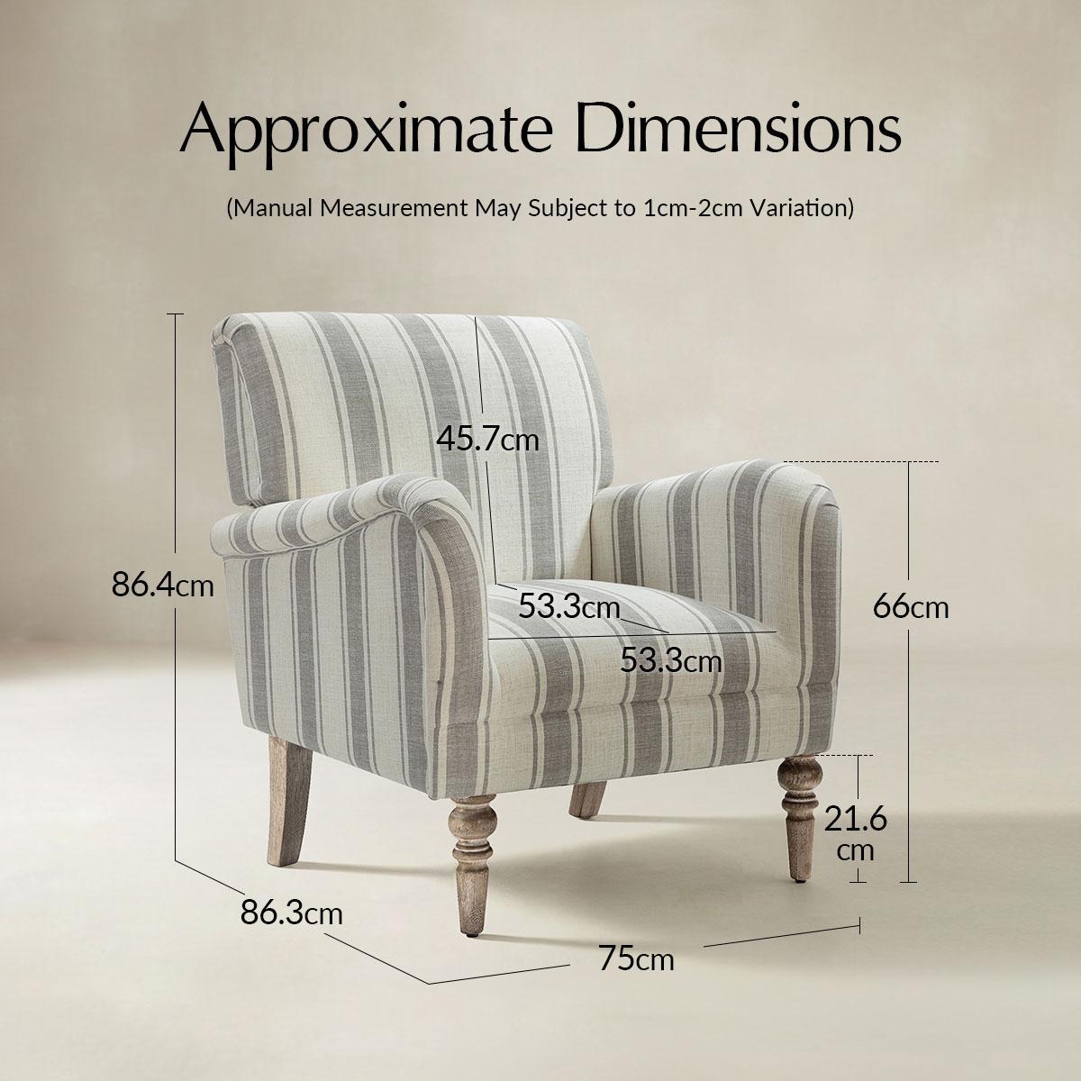Quentin Upholstered Armchair - HULALA HOME