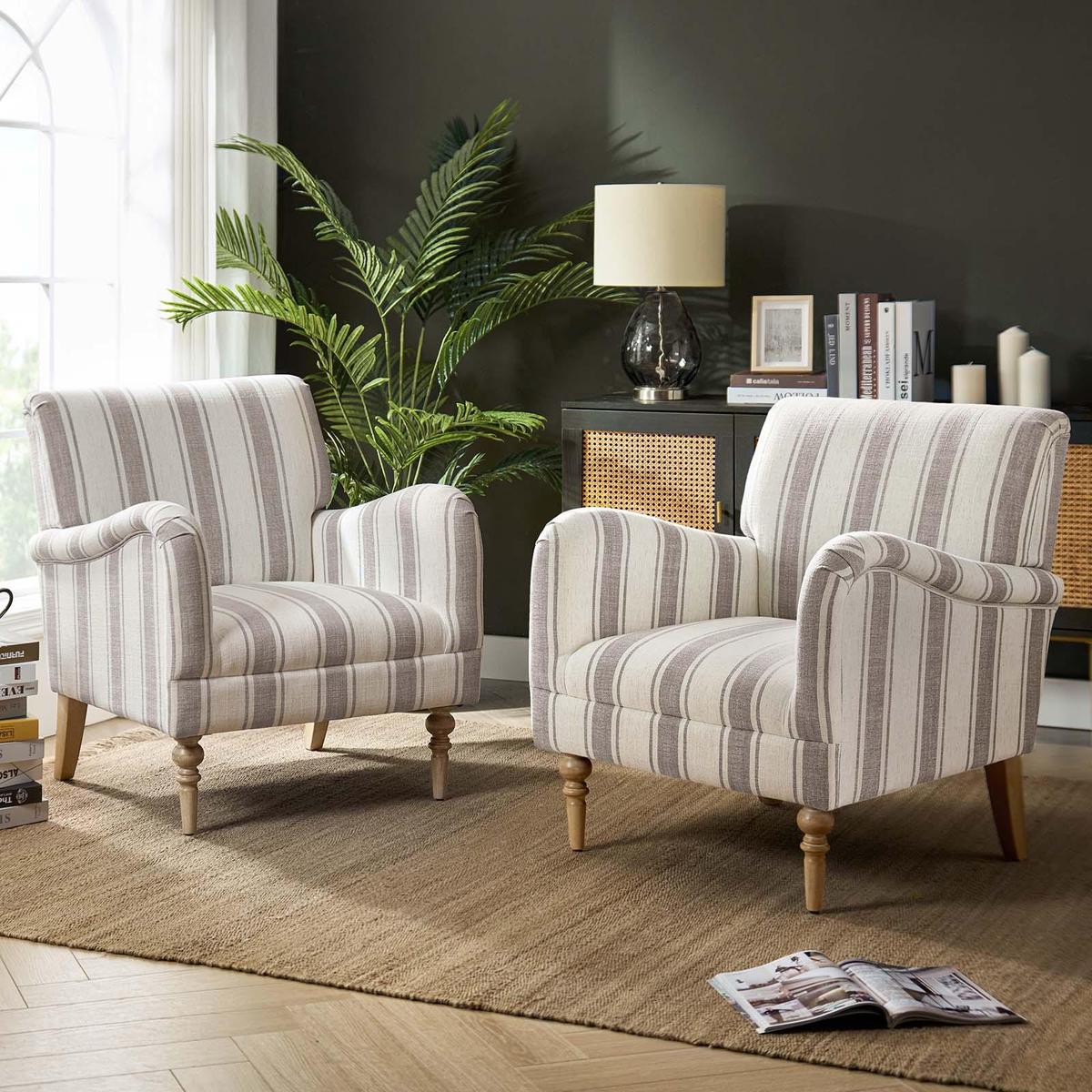 Quentin Modern Comfort Upholstered Armchair