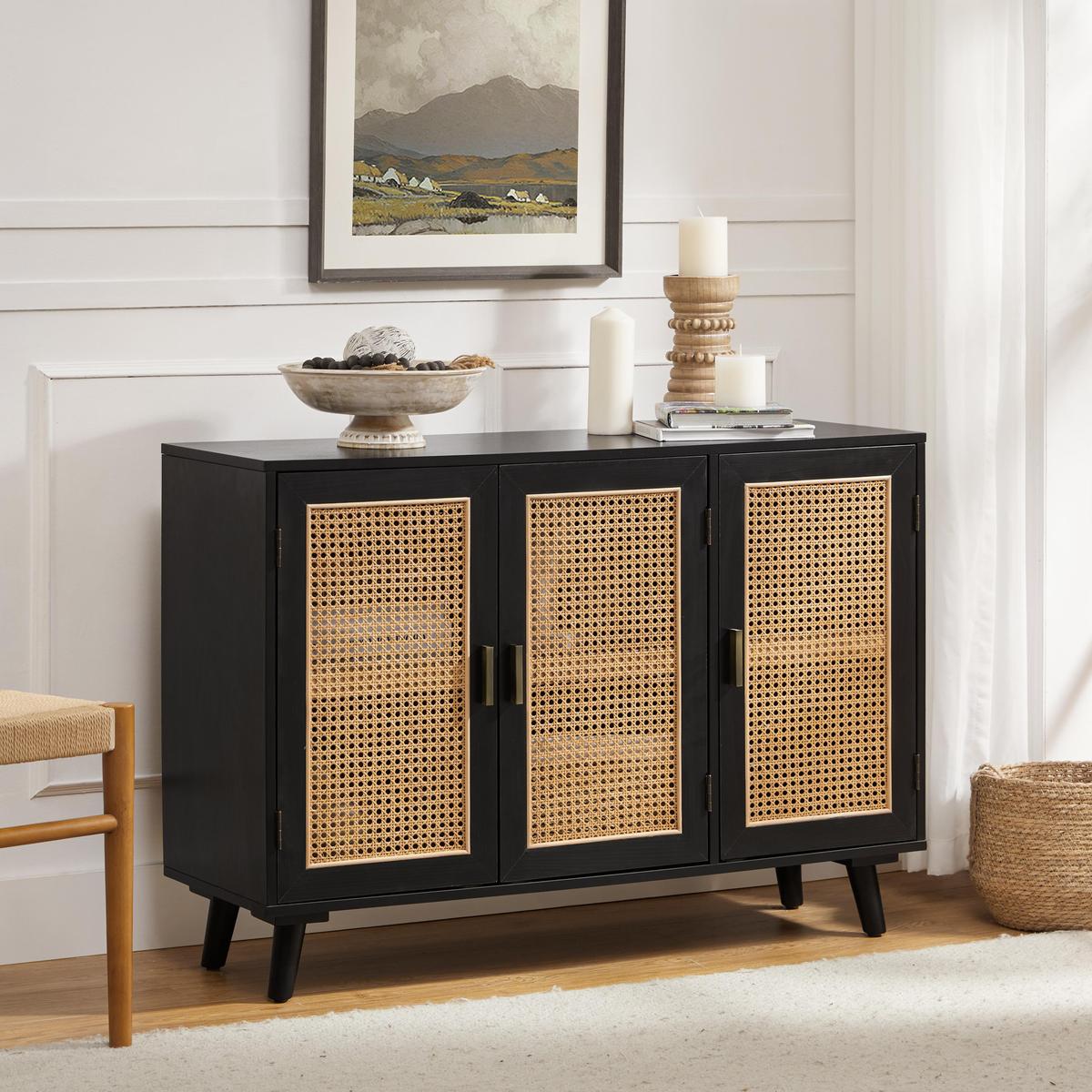 Dario 3-Door Accent Cabinet