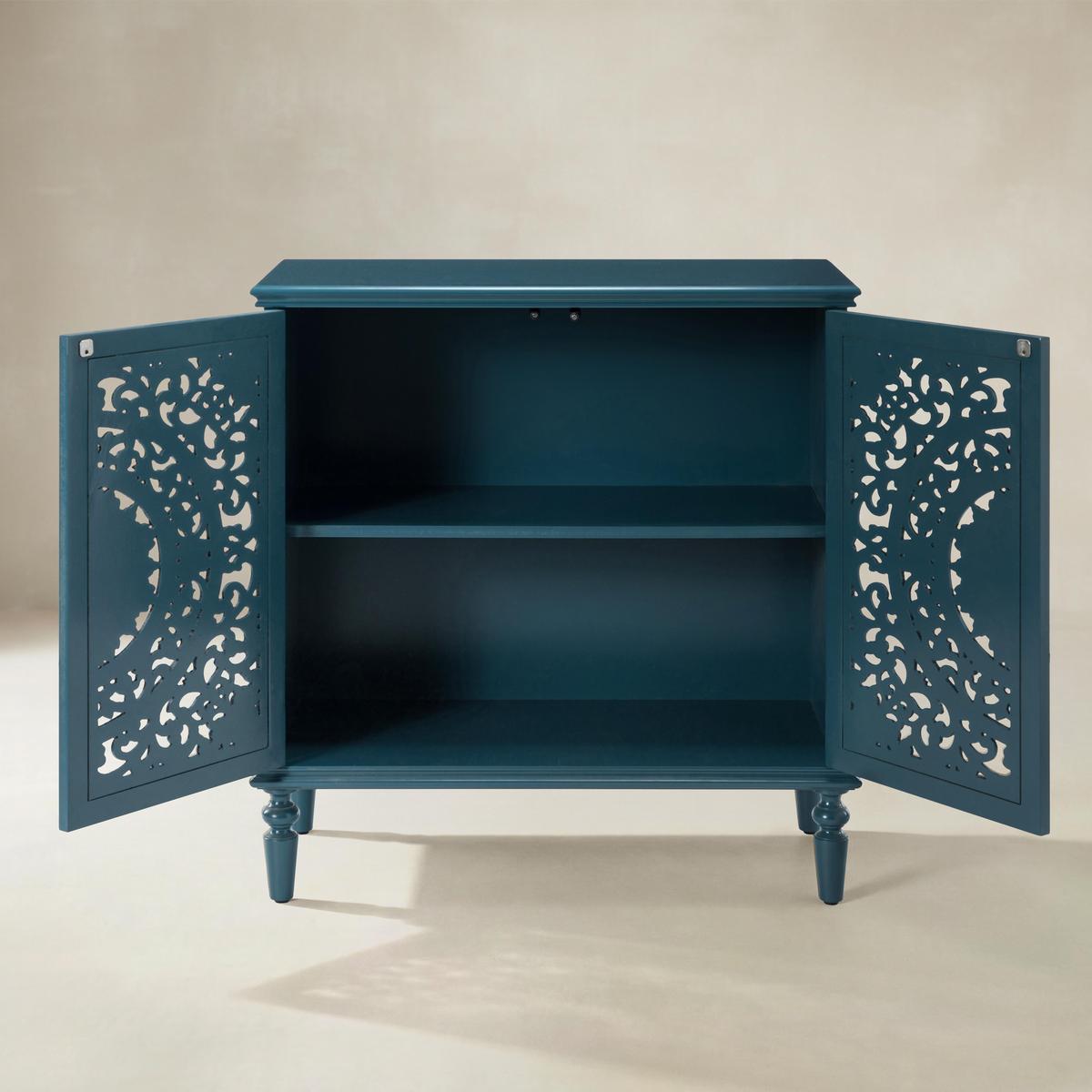 Emathides 32" Tall 2-Door Accent Cabinet - HULALA HOME