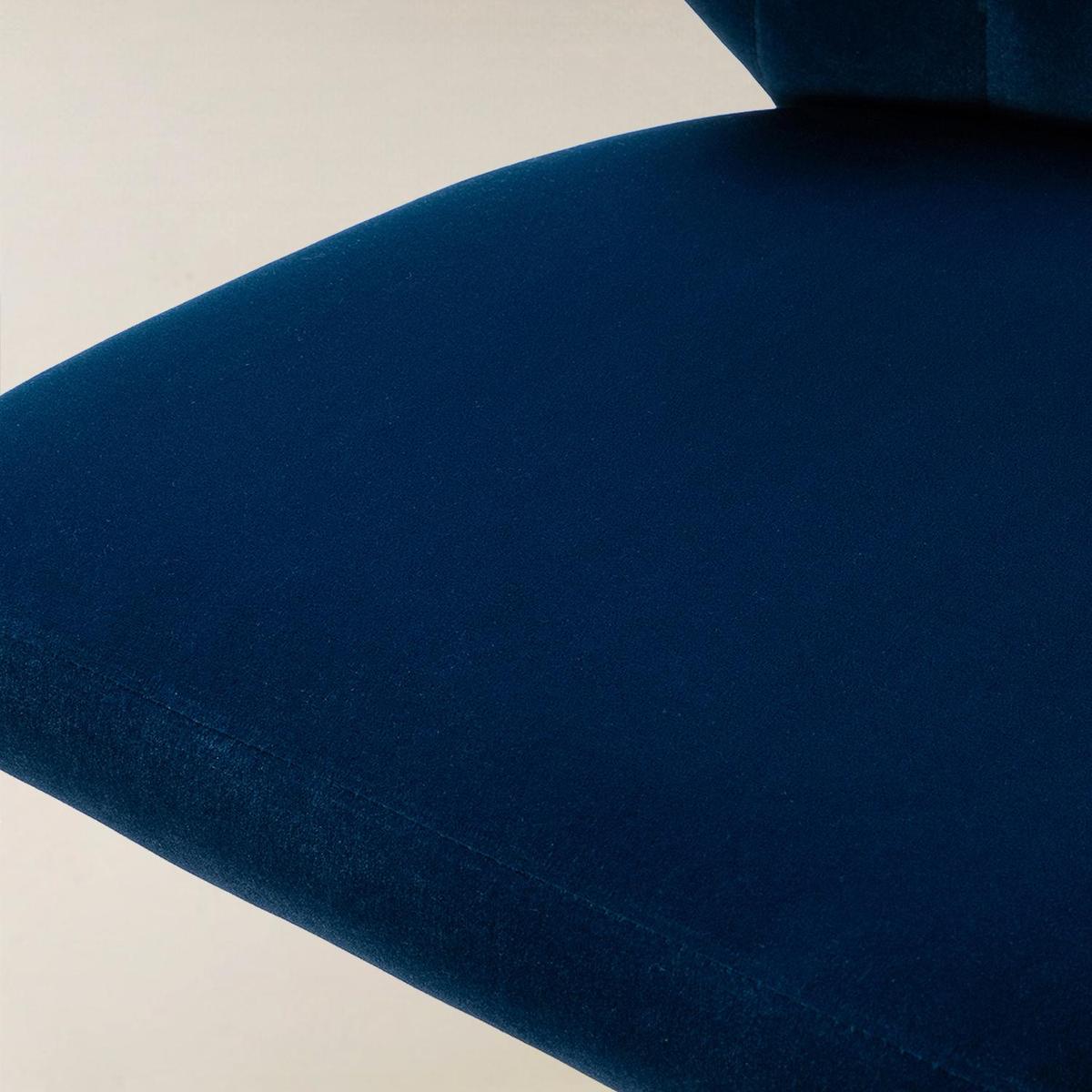 Chandra Modern Velvet Gold Swivel Adjustable Chair