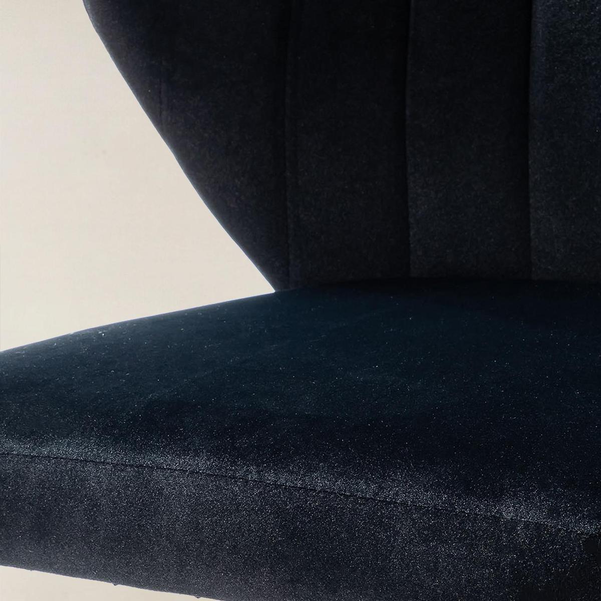 Chandra Velvet Office Chair - HULALA HOME