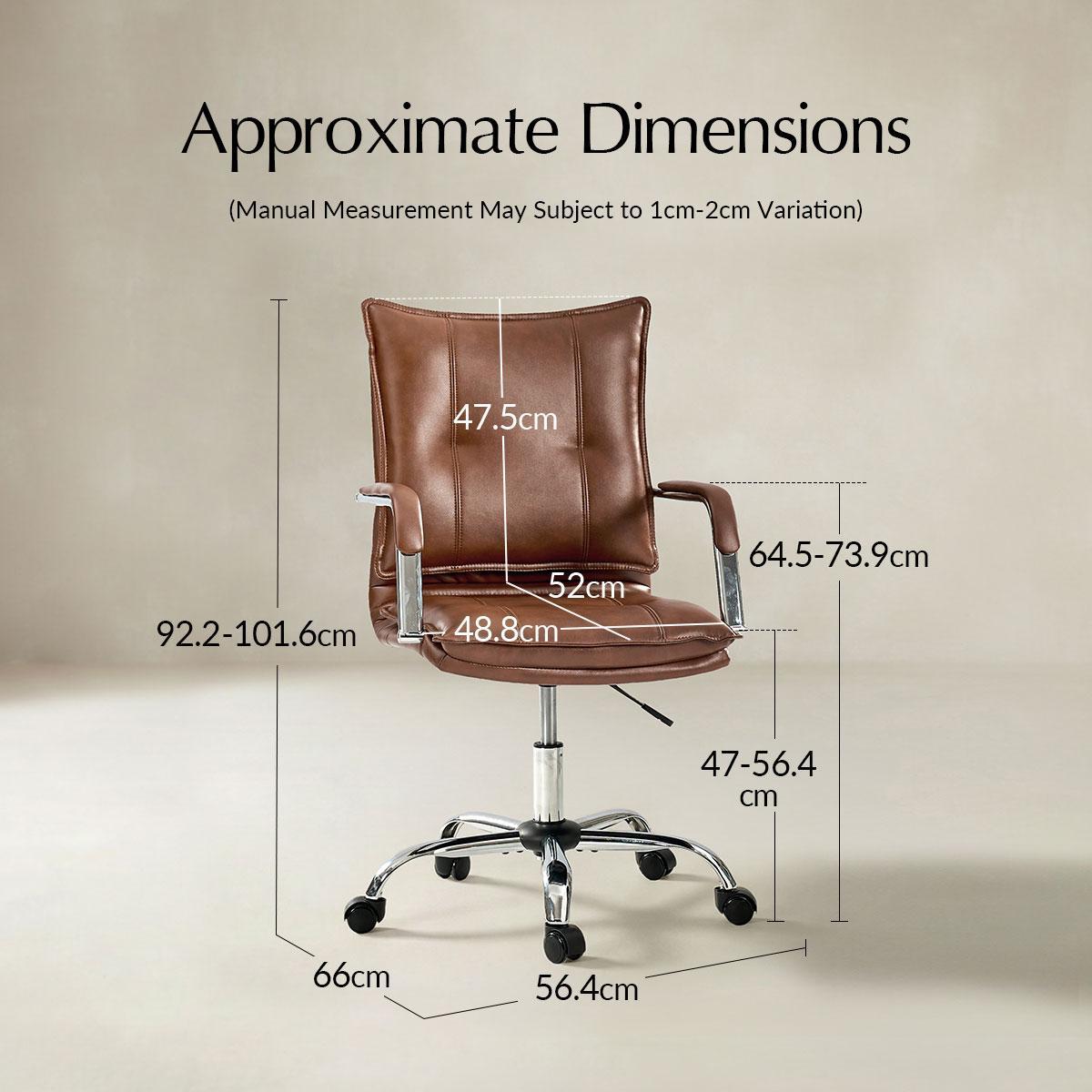 Task Chair with Padded Arms