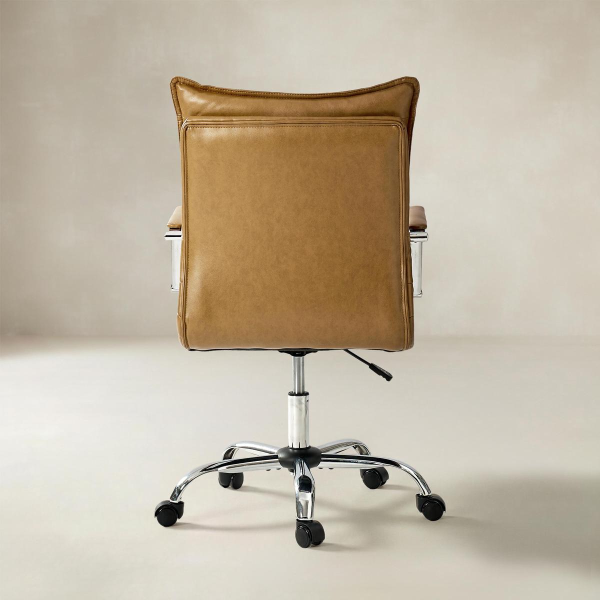 Doug Adjustable Swivel Office Chair with Padded Arms