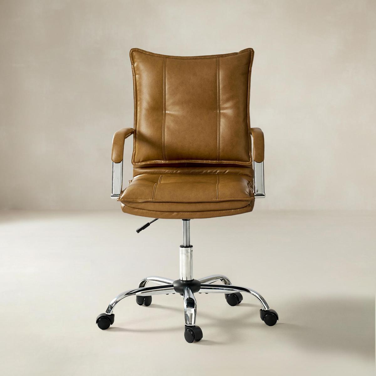 Doug Adjustable Swivel Office Chair with Padded Arms