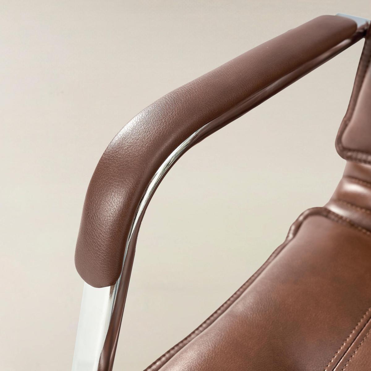 Doug Adjustable Swivel Office Chair with Padded Arms