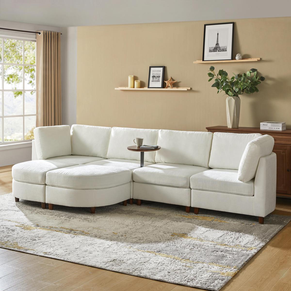 Gabriella Modular Sectional Sofa with Storage