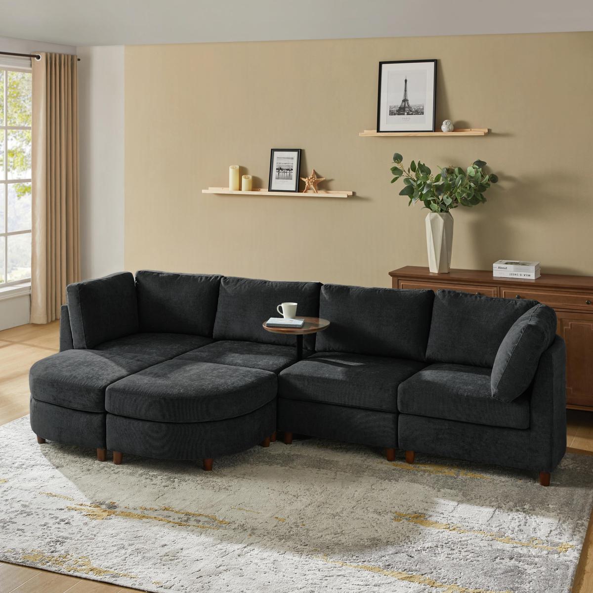 Gabriella Modular Sectional Sofa with Storage
