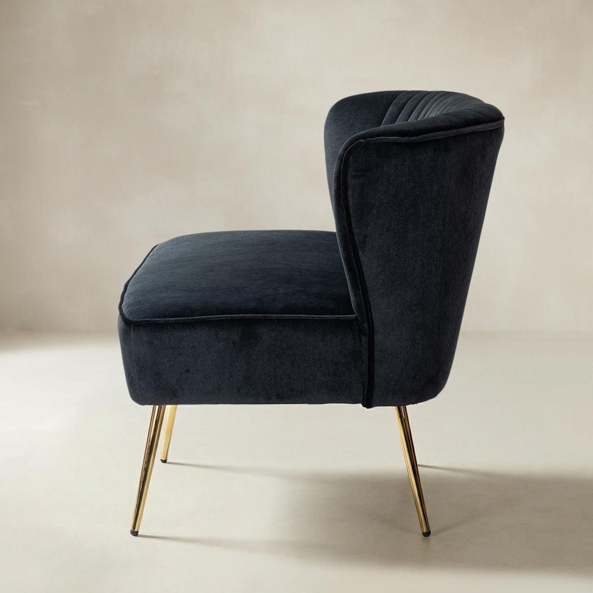 Bariana Velvet Mid-Century Modern Upholstered Loveseat