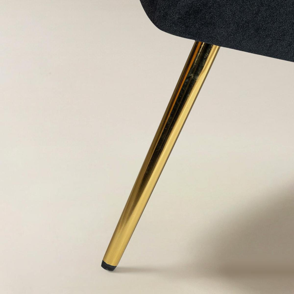 Bariana Velvet Mid-Century Modern Upholstered Loveseat