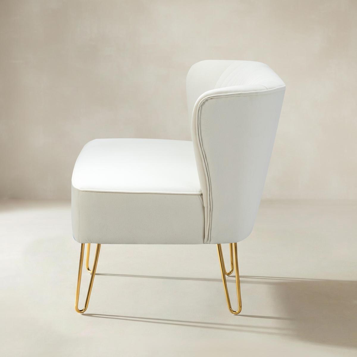 Ainhoa Velvet Loveseat with Hairpin Legs - HULALA HOME