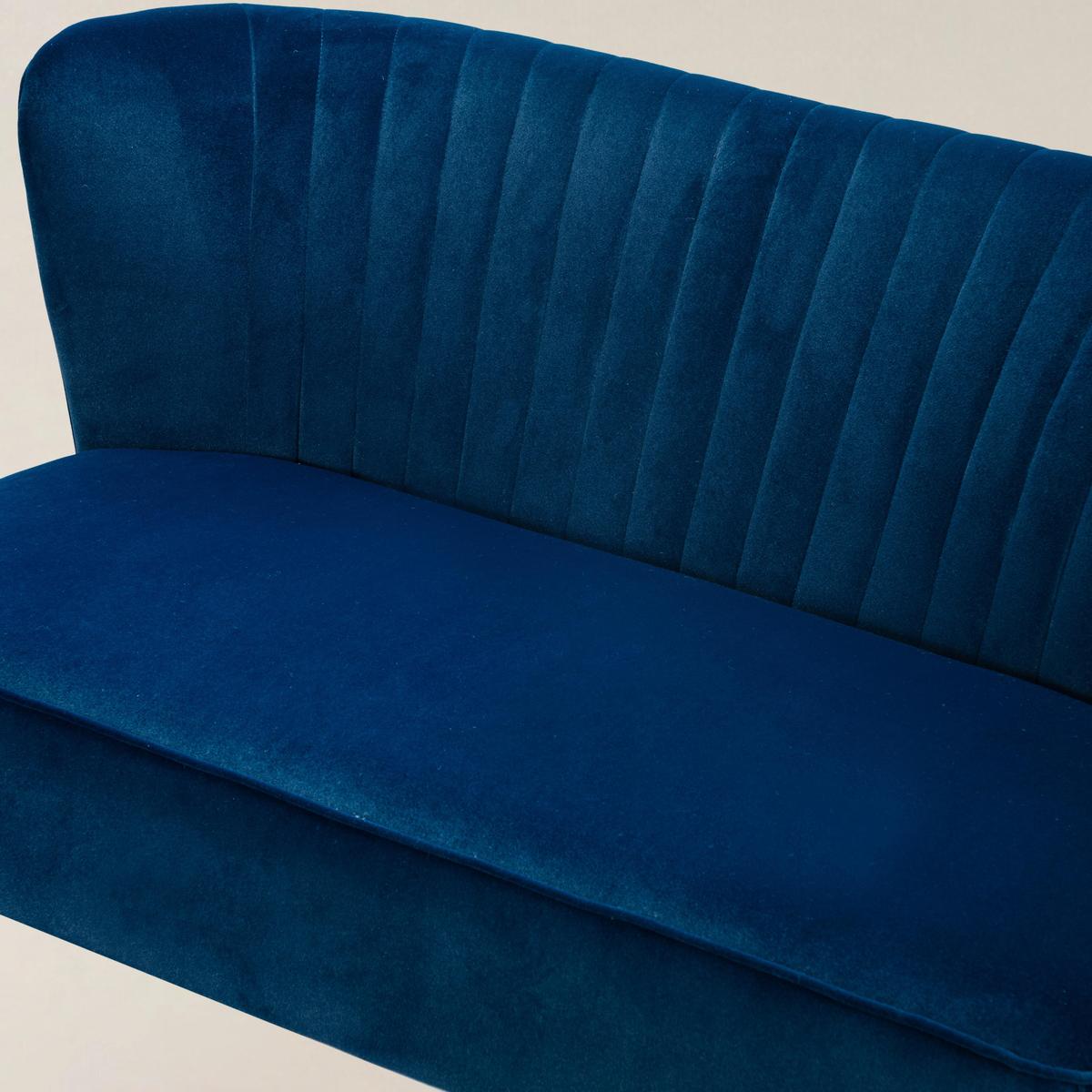 Ainhoa Velvet Loveseat with Hairpin Legs - HULALA HOME